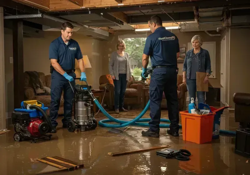 Basement Water Extraction and Removal Techniques process in Alamance County, NC