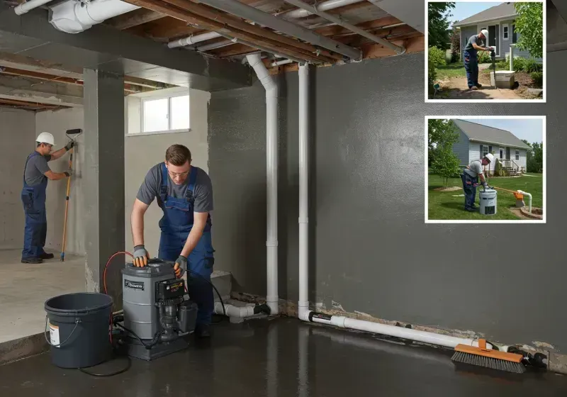 Basement Waterproofing and Flood Prevention process in Alamance County, NC